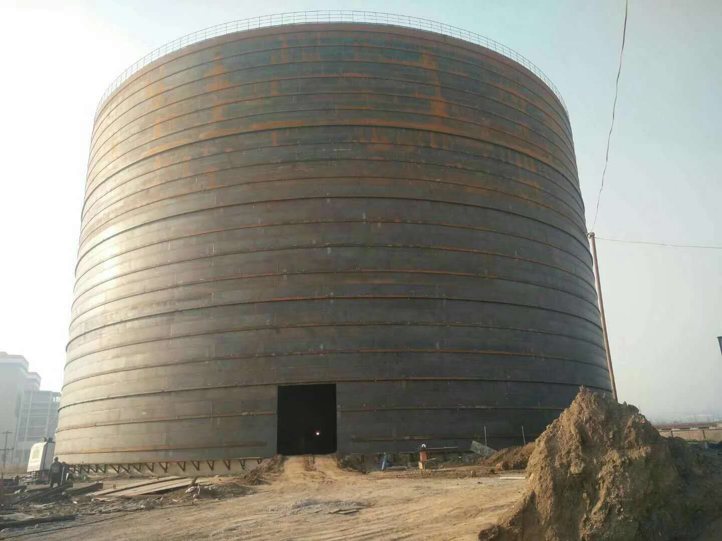 金阳承建大型钢板库的好处及原理